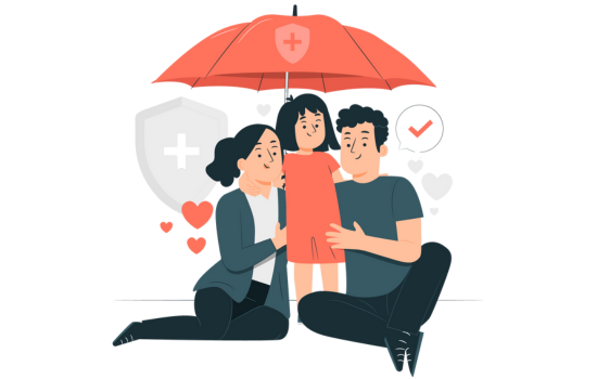Life insurance illustration